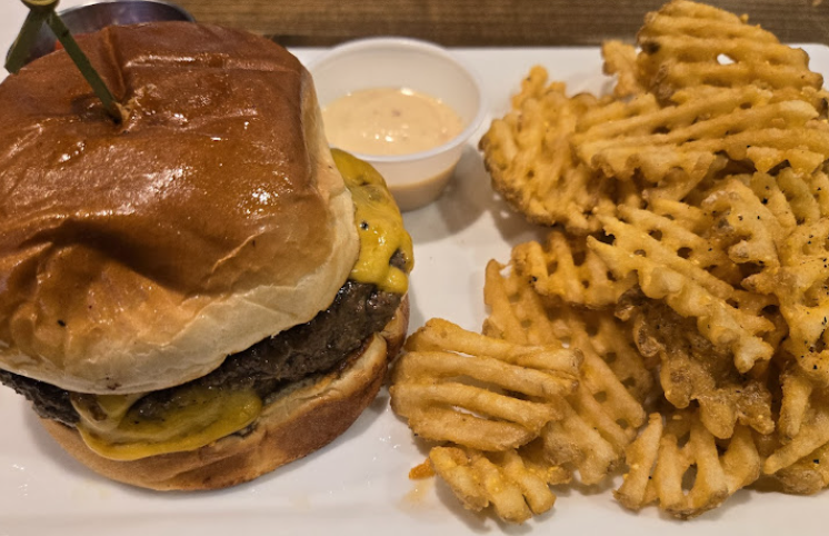 Bowden's signature dishes Fried Chicken
Atlantic Blackened Salmon
The Bobby Burger